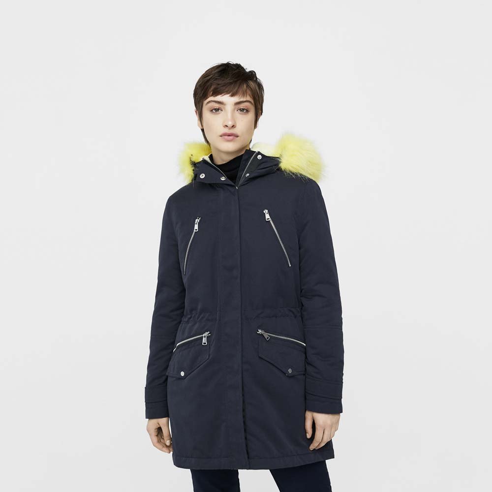 Furry Hooded Parka